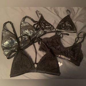 Victoria’s Secret bralette bundle of 4